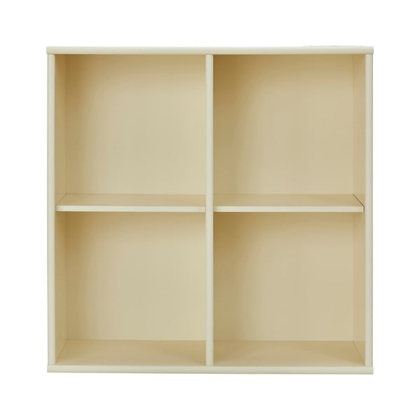 Světle žlutá závěsná knihovna 70x70 cm Mistral – Hammel Furniture
