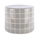 Keramický kulatý odkládací stolek ø 42 cm Retro Tiles – Leitmotiv