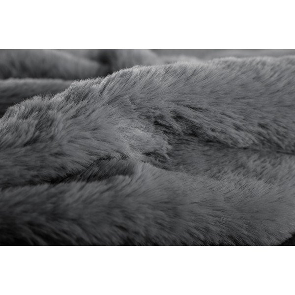Šedá deka z umělé kožešiny 150x200 cm Ruby – Tiseco Home Studio-image-1