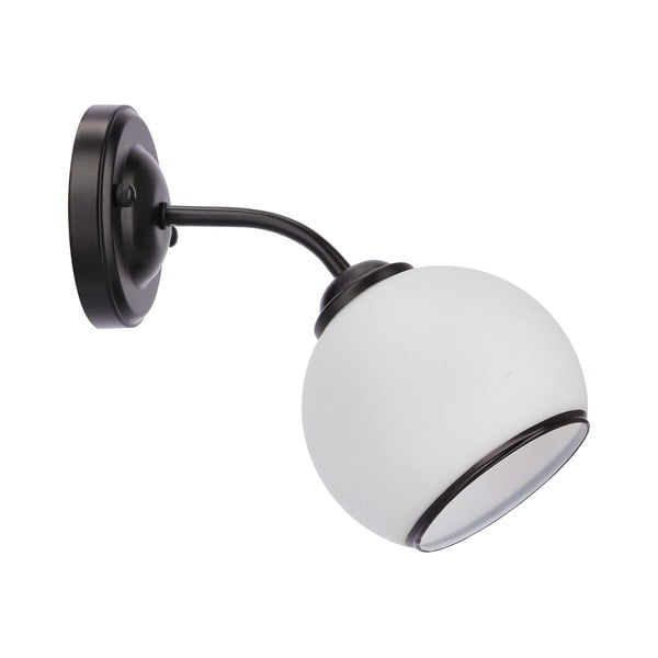 Černo-bílé nástěnné svítidlo Marinen – Candellux Lighting
