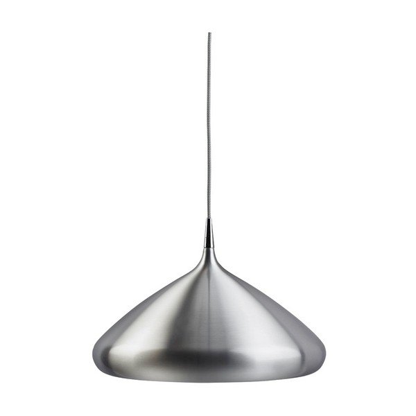Stropní lampa Jakobstad, stříbrná