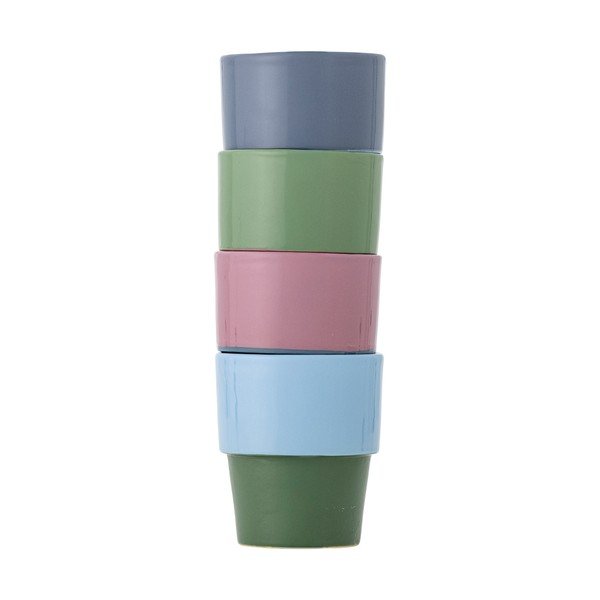 Kameninové šálky v sadě 4 ks na cappuccino 150 ml Ewan – Bloomingville-image-4