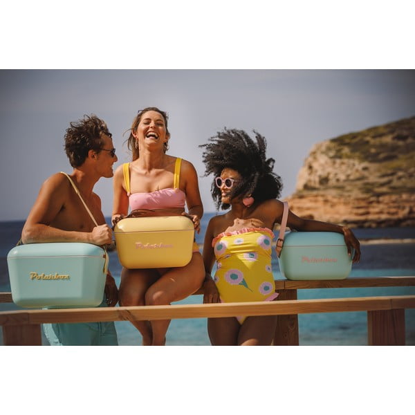 Světle zelený chladicí box 12 l Pop – Polarbox-image-3