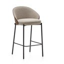 Hnědo-béžová barová židle (výška sedáku 65 cm) Eamy – Kave Home