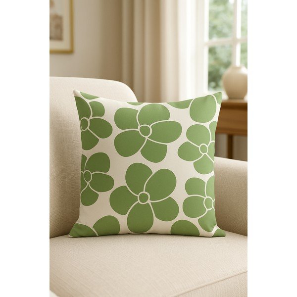 Povlak na polštář 43x43 cm Green Meadow – Mila Home-image-3