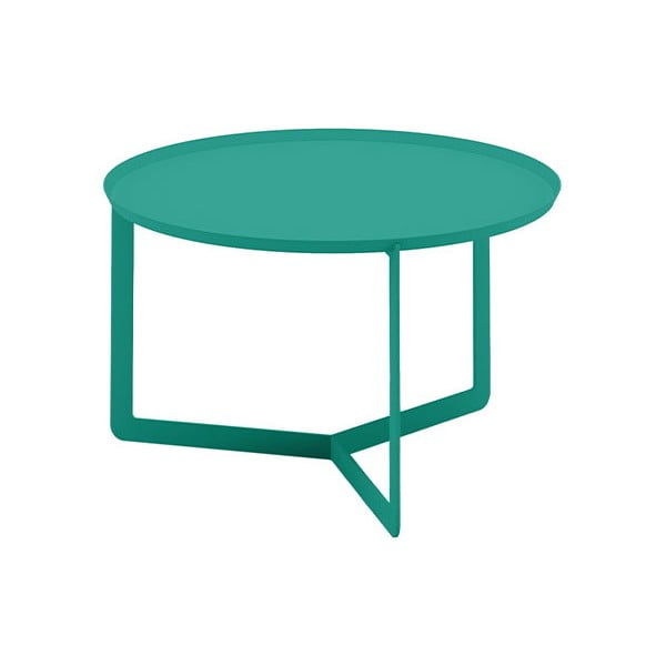 Zelený příruční stolek MEME Design Round, Ø 60 cm