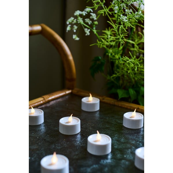 Bílé světelné dekorace v sadě 4 ks Lone – Sirius-image-1