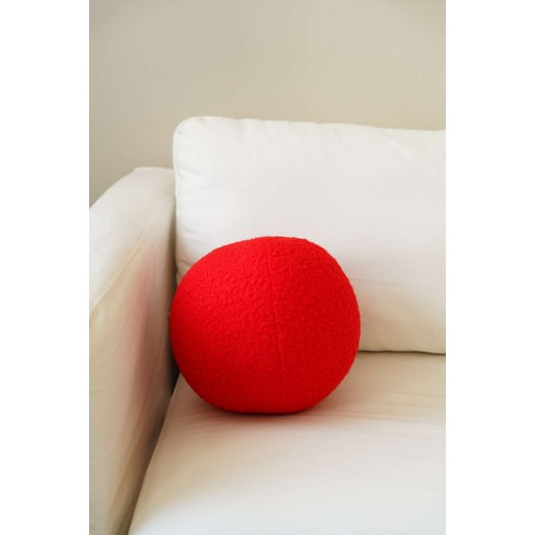 Dekorační polštář z materiálu bouclé ø 20 cm Top – Mioli Decor-image-1