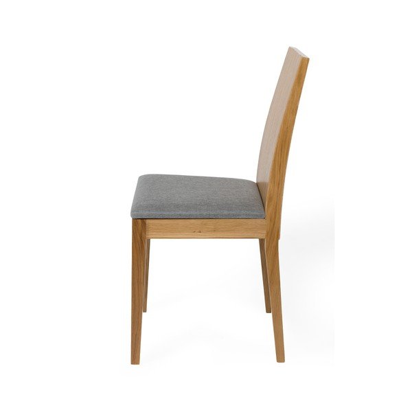 Sada 2 jídelních židlí s podnožím z masivního dubu Woodman Niemi-image-4