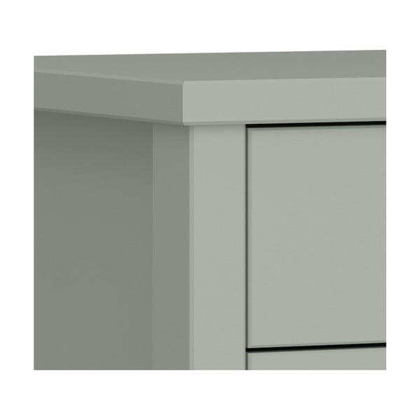 Zelená vysoká komoda 53x106 cm Tromsö - Tvilum-image-4