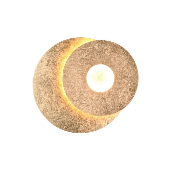 LED nástěnné svítidlo ve zlaté barvě Leano – Trio-image-3