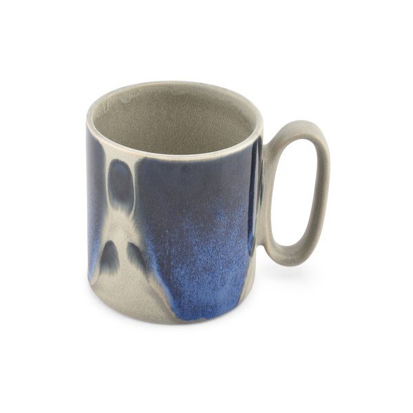 Modrý/šedý kameninový hrnek 390 ml Paint – Salt&Pepper-image-2