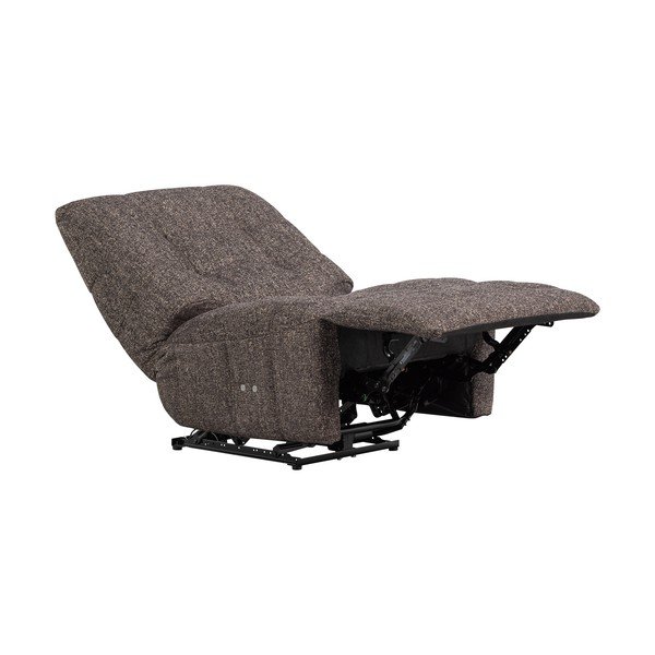 Antracitové polohovací relaxační křeslo Hein – WOOOD-image-2