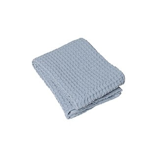 Světle modrý bavlněný ručník Blomus Ashley, 100 x 50 cm