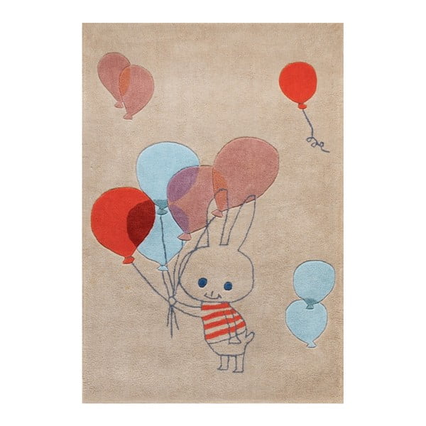 Koberec Art For Kids Balloon Rabbit, 140 x 200 cm