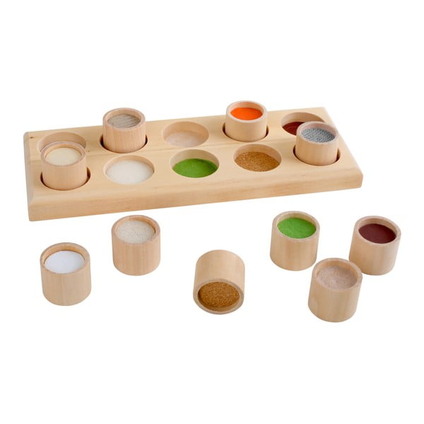 Dřevěná hračka pro rozvoj motoriky Legler Touch Memo