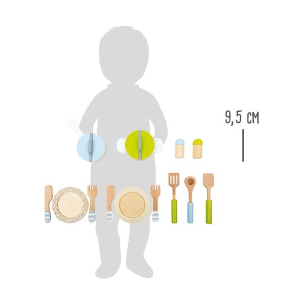 Dřevěný dětský kuchyňský set Legler Play Kitchen-image-3