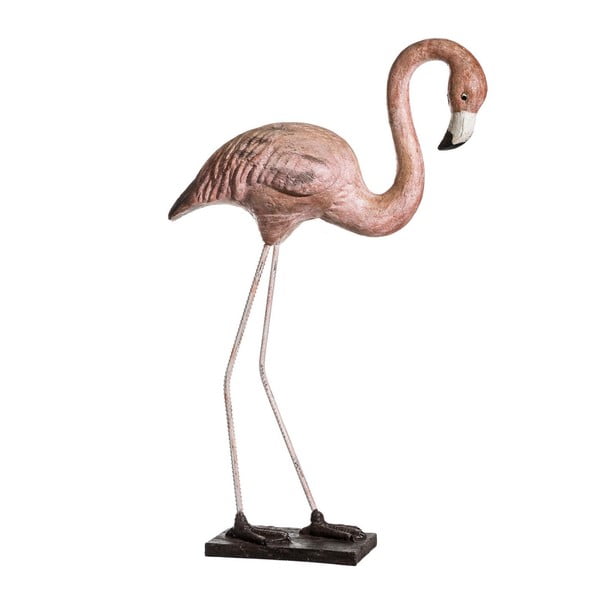 Dekorativní soška Denzzo Flamingo, výška 90,5 cm