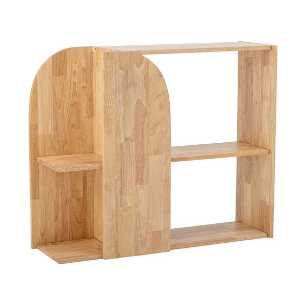 Knihovna z kaučukového dřeva v přírodní barvě 85x70 cm Alec – Bloomingville-image-2