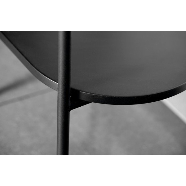 Černý kovový podstavec pod umyvadlo 40x82 cm Puno – Sapho-image-2