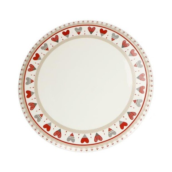 Porcelánový talíř Brandani Happy Day, ø 30,5 cm