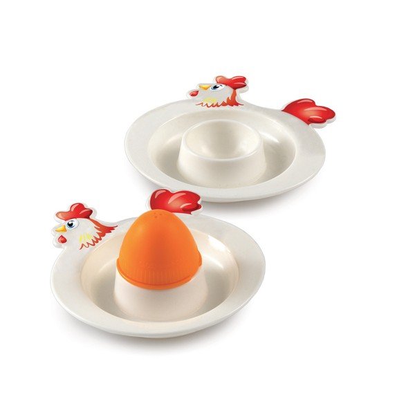 Set 2 kalíšků na vajíčka a slánky Snips Breakfast-image-4