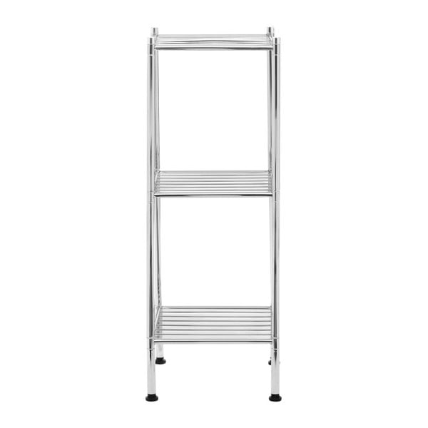 Koupelnový regál ve stříbrné barvě 34x80 cm – Premier Housewares-image-2