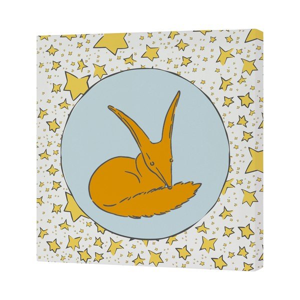 Dětský obrázek 27x27 cm Son Monde – Mr. Fox