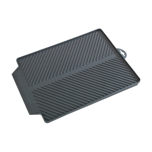 Šedá odkapávací podložka na nádobí Wenko Linea-image-2