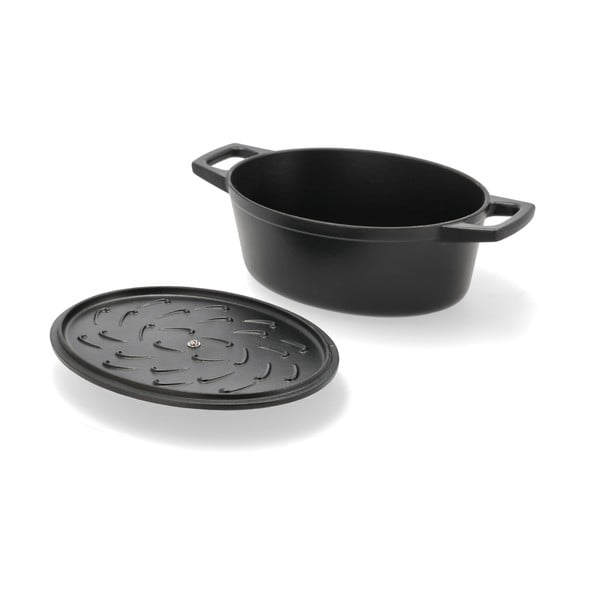 Litinový hrnec s pokličkou na indukci 3,8 l – Holm-image-3