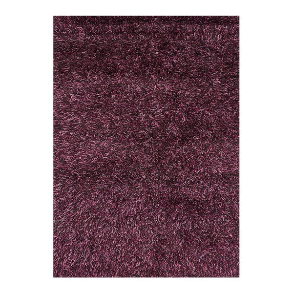 Fialový koberec s dlouhým vlasem Linie Design Sprinkle, 160  x  230 cm