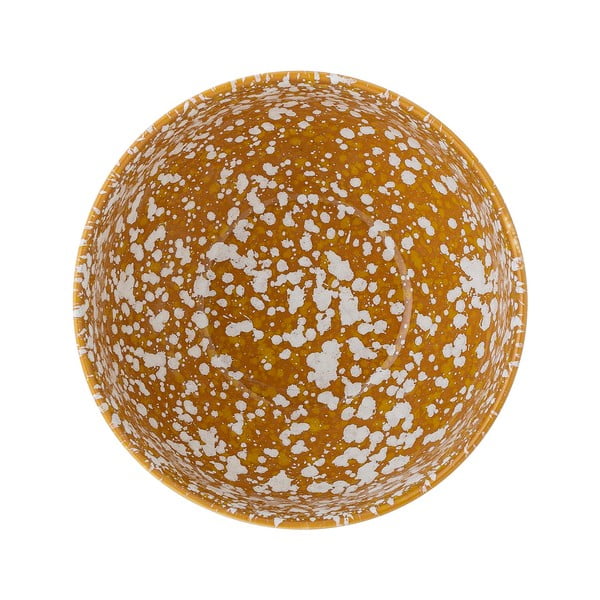 Oranžovo-bílá kameninová miska Bloomingville Carmel, ø 15,5 cm-image-2
