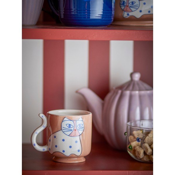 Světle hnědé hrnky v sadě 4 ks Missy – Bloomingville-image-1