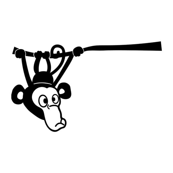 Samolepka Ambiance Little Monkey On A Tree-image-1
