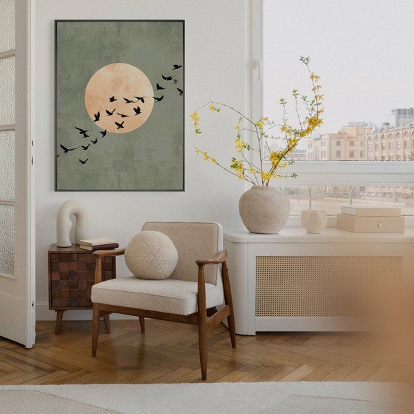 Tištěný obraz s rámem 60x80 cm Midnight Flight – Styler-image-4