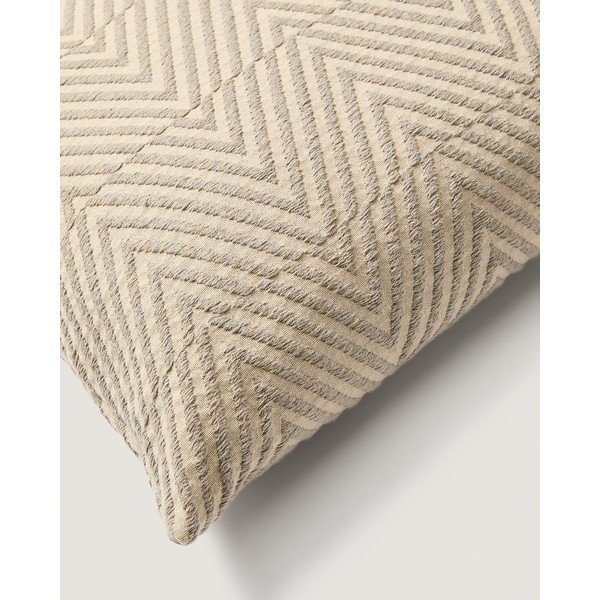 Povlak na polštář z žakáru 50x50 cm Lunver – Kave Home-image-4