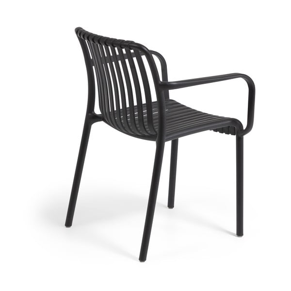 Černá zahradní židle Kave Home Isabellini-image-3