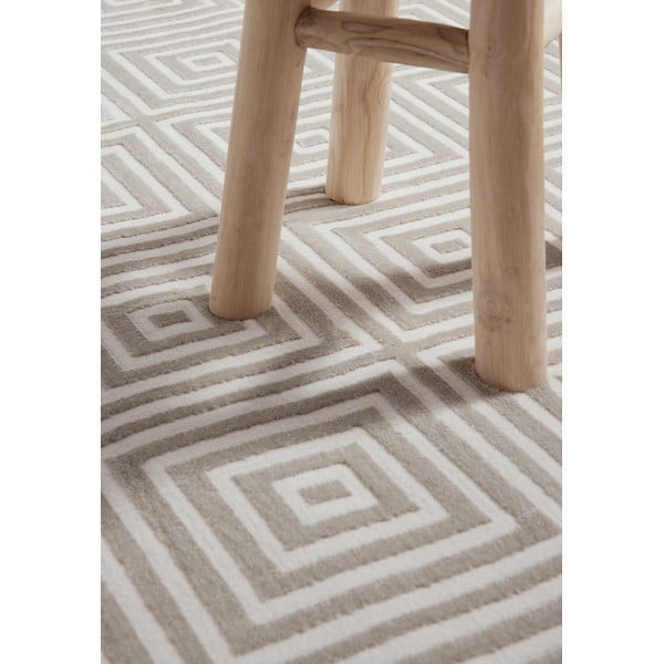 Šedý koberec 160x235 cm Perles Tourmaline – Elle Decoration-image-4