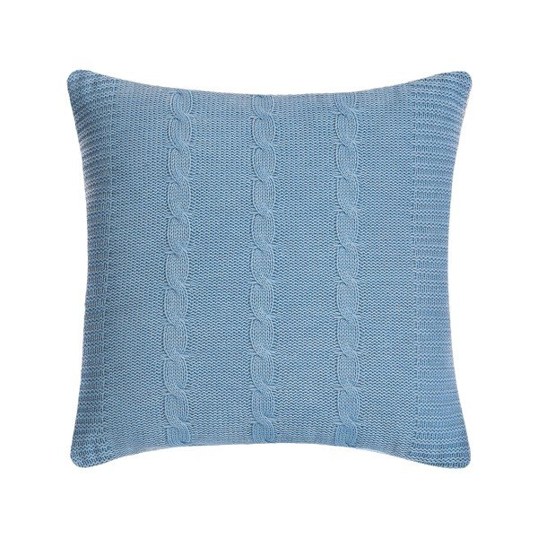 Polštář s výplní Fancy Light Blue, 43x43 cm