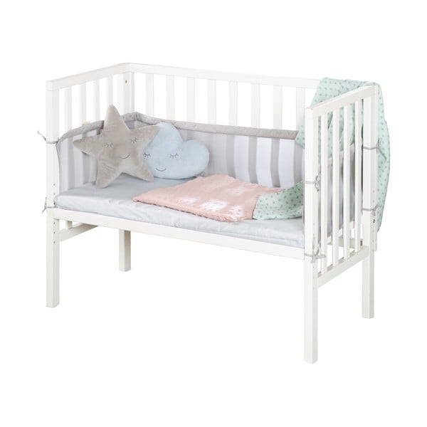 Bílá postýlka 90x45 cm – Roba-image-2