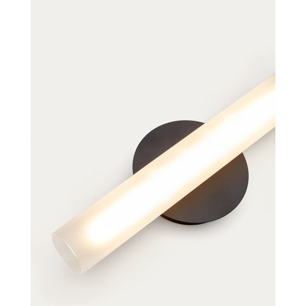 Černobílé LED nástěnné svítidlo Vauxall – Kave Home-image-2