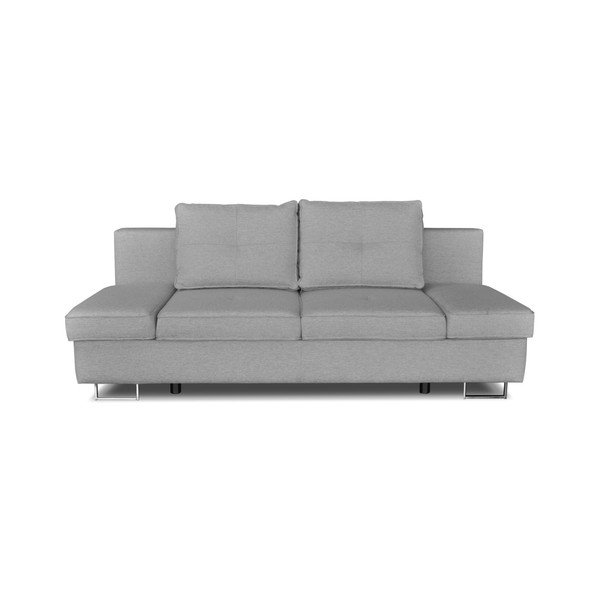 Světle šedá dvojmístná rozkládací pohovka Windsor & Co. Sofas Iota-image-4