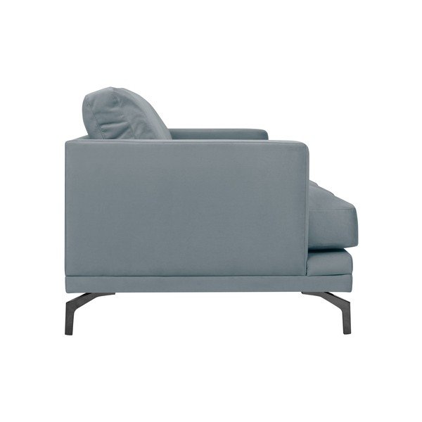 Šedá pohovka s podnožím v černé barvě Windsor & Co Sofas Jupiter-image-3