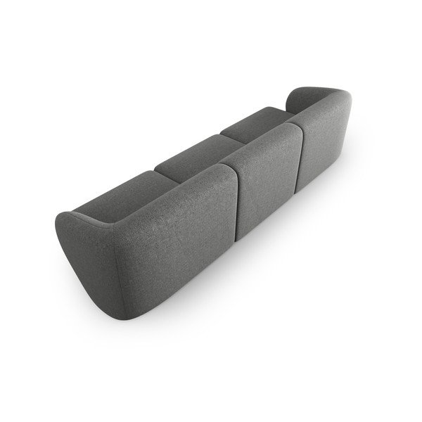 Šedá žinylková pohovka 266 cm Paolo – Milo Casa-image-3