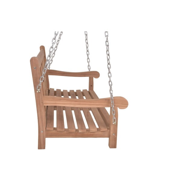 Dřevěná zahradní houpačka v přírodní barvě Latoa – Garden Pleasure-image-2