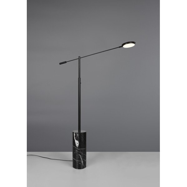 Černá LED stojací lampa (výška 145 cm) Fiore – Trio Select-image-1