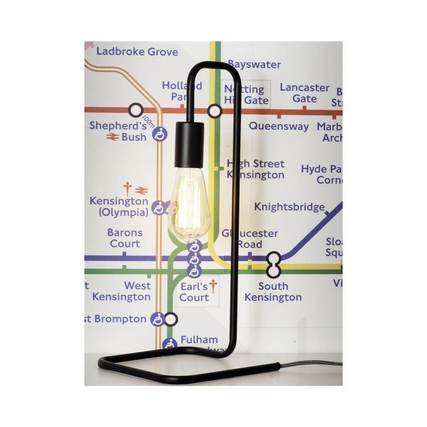 Černá stolní lampa (výška 44 cm) London – it's about RoMi-image-4