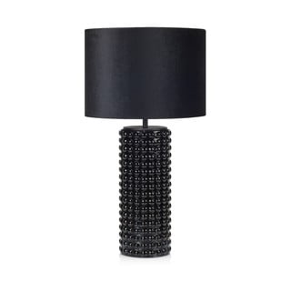 Černá stolní lampa Markslöjd Proud, ø 34 cm