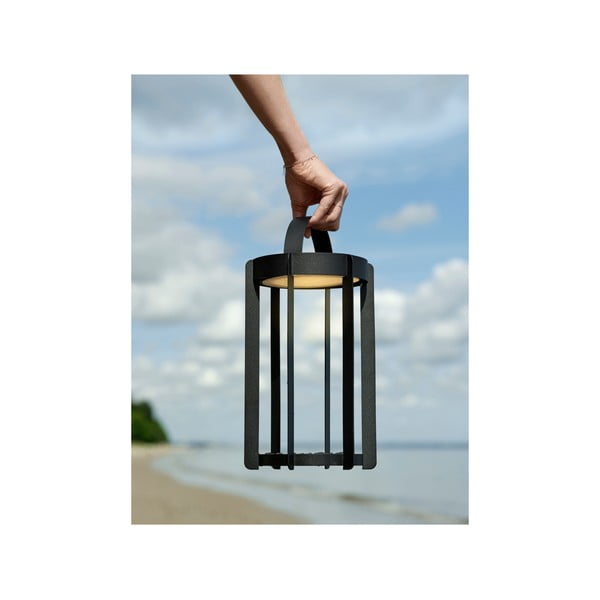 Černá venkovní LED lucerna na USB (výška 30 cm) Firefly – Zone-image-4