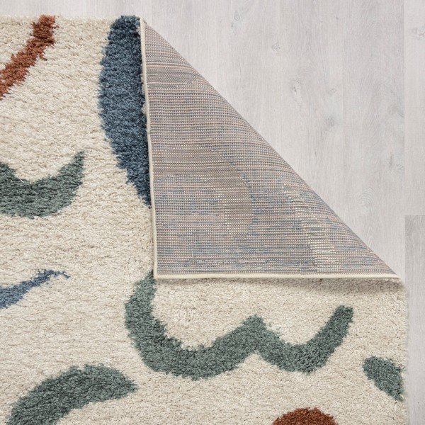 Krémový koberec 80x150 cm Squiggle – Flair Rugs-image-2